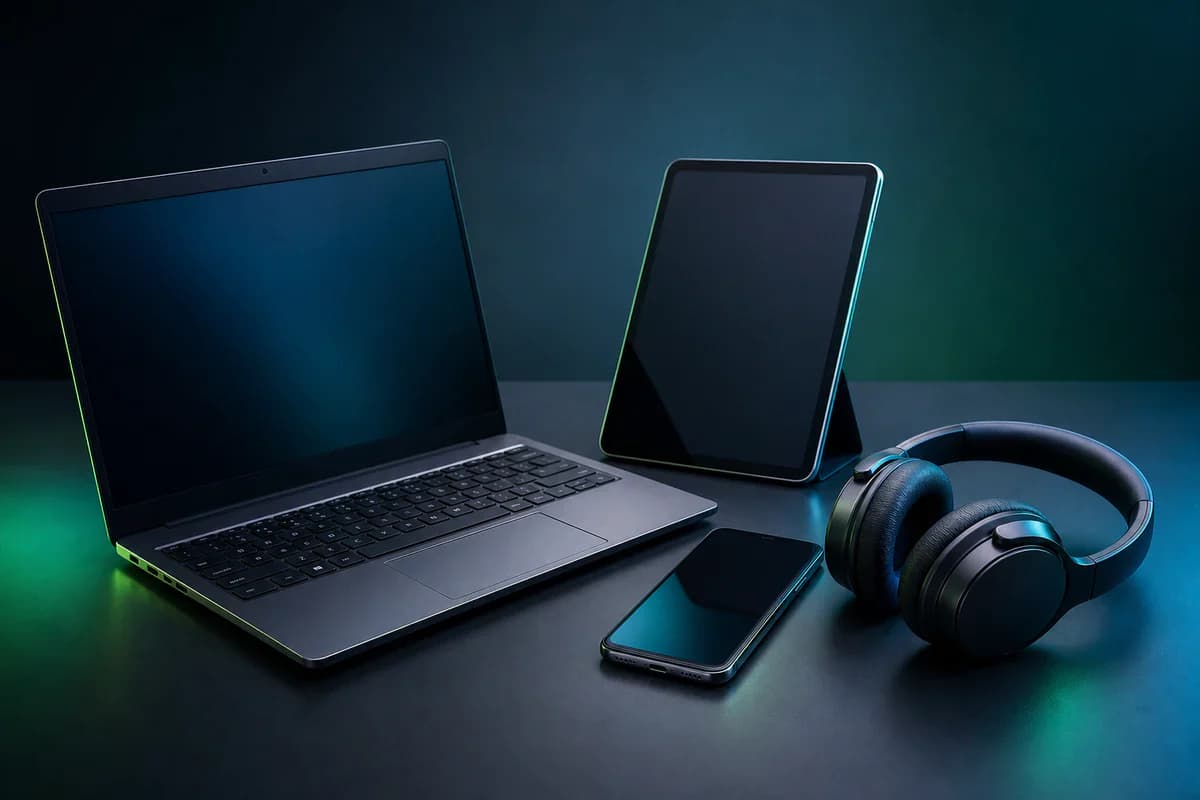 A collection of renewed premium devices